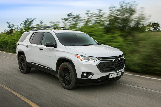 쉐보레 트래버스. 한국GM 제공